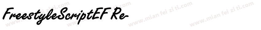 FreestyleScriptEF Re字体转换